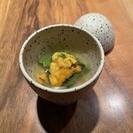 nishinakasu泥川武士 - うに、万願寺とうがらし、いちじく、青柚子