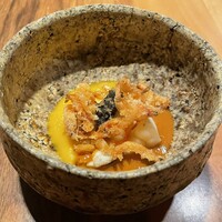 nishinakasu泥川武士 - 伊勢海老とピーナッツかぼちゃ、キャビア