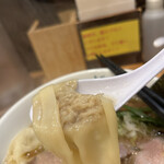 麺屋 そにどり - 海老わんたん麺　