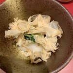 日本酒と蕎麦　中野いざ宵 - 辛味おろしそばのつゆ