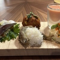 上六ワイン - 前菜盛り合わせ