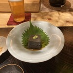 玄水 - 黒胡麻豆腐