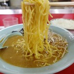 グッドモーニング ラーメンショップ - 麺リフトアップ