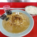 グッドモーニング ラーメンショップ - ネギチャーシューメン1000円 ライス150円