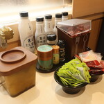 はま寿司 - 卓上調味料