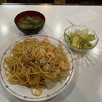 エンドレス - 塩スパ（大盛り）。