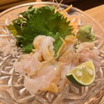 築地 男前鮓 - つぶ貝刺身