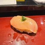 築地 男前鮓 - 鰆(炙り)