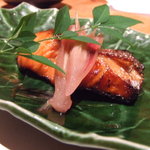 京の田舎料理　御蔵 - 秋鮭柚子庵焼き