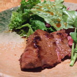 京の田舎料理　御蔵 - 和牛鍬焼き