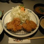 とん兵衛 - 「特選ヒレカツ定食」（小）全景