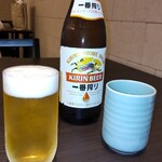 瀬戸内味覚処 芸州 本店 - キリン一番搾り瓶ビール