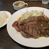 キャトルラパン - このボリュームを完食出来るのは健康だからですね