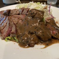 キャトルラパン - 4ヶ月ぶりのステーキランチですよ