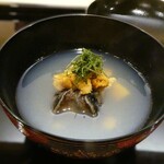 澤田 - 雲丹と鮑の小鍋