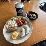The Wing Business Class Lounge - ヌードルバーコーナーの料理