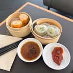 The Qantas Hong Kong Lounge - ワゴン飲茶