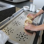 The Qantas Hong Kong Lounge - ワゴン飲茶