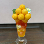 フルーツすぎ - 極クインシーメロンパフェ