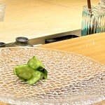 鮓 有無 - 自家製　きゅうりの浅漬け