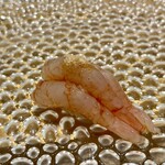 鮓 有無 - 甘エビ　桜エビの粉末がけ