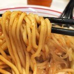 蒙古タンメン中本 - 太ストレート麺