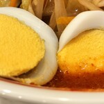 蒙古タンメン中本 - ゆでたまご