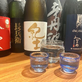 豊富なワインも魅力の一つ◆全国各地の地酒は日替わりでご提供