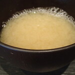 鉄板焼 Baknos - 味噌汁