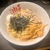 東京麺珍亭本舗 - 油そばW盛り　＋カード特典（＋焼豚＋温玉）