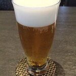 鉄板焼 Baknos - ランチビール