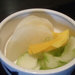 鉄板焼 Baknos - 漬物