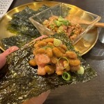 ルッカ - まぐろ納豆韓国海苔つつみ