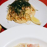 aqua - 明太子パスタ　和風でもちもちしていて美味しかった