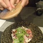 鉄板焼 Baknos - ブーケ☆あなたがいるだけで 自家製ローストビーフ