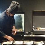 鉄板焼 Baknos - 盛り付け