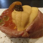 鉄板焼 Baknos - 万華鏡 極みの軍艦