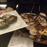 鉄板焼 Baknos - 素材を見るだけでワクワクします