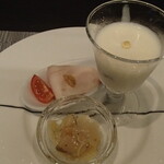 鉄板焼 Baknos - 前菜盛り合わせ 大地と海の恵