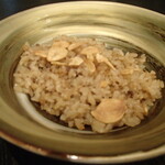 鉄板焼 Baknos - ニンニク炒め ガーリックライス