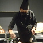 鉄板焼 Baknos - ニンニク炒め ガーリックライス