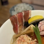 酒肴場 屯 - 珍しい鴨の生ハム