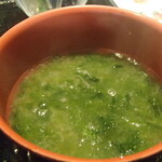 鉄板焼 Baknos - 味噌汁