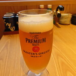 のん太鮨 一丁目一番地 - 2024年の｢生ビール｣638円