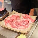 銀座 青天 - 国産ブランド牛サーロイン