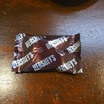 キッチン ブルー グローブ - お菓子のアップ