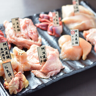 毎朝仕入れ！徳島から市場直送の新鮮な朝びき阿波尾鶏を使用☆