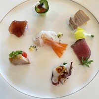 中国料理 彩雲 ホテルモントレ仙台 - 彩雲冷菜盛り合わせ　小さいけど味わい深い