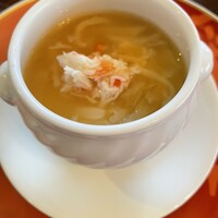 中国料理 彩雲 ホテルモントレ仙台 - 気仙沼フカヒレとずわい蟹の茶碗蒸し