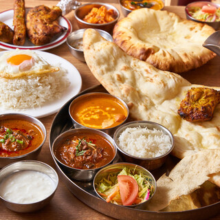 本格インド・ネパール料理。